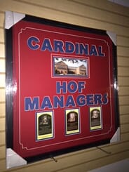 Chesterfield Baseball Cards - Cardinals HOF Managers