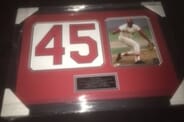 Chesterfield Baseball Cards - Gibson Autographed Number & Picture